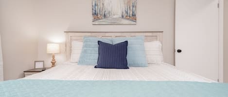 4 bedrooms, iron/ironing board, travel crib, WiFi