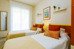 3 chambres, Wi-Fi gratuit, draps fournis