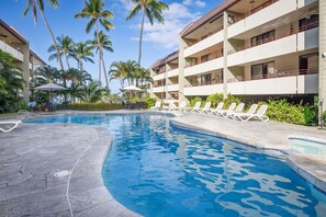 公寓客房, 多張床 (White Sands Village#231) | 游泳池