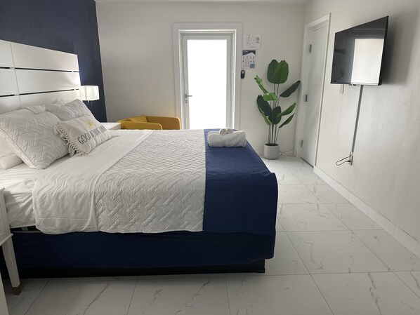 1 chambre, fer et planche à repasser, Wi-Fi gratuit, draps fournis