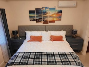 2 多间卧室、熨斗/熨衣板、WiFi、床单