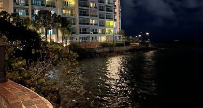 Condado Lagoon Villas/Connected Bayfront Studios w/views, kitchen/washer/dryer