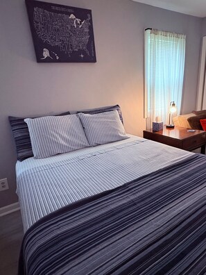 2 bedrooms, iron/ironing board, free WiFi, bed sheets