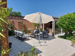 Terrace/patio - Les Jacquemarts Normands (Belmesnil)