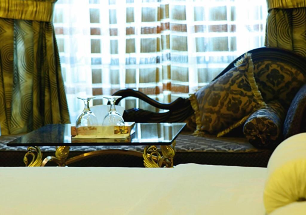 Sitteområde i lobbyen