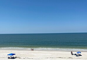 On the beach