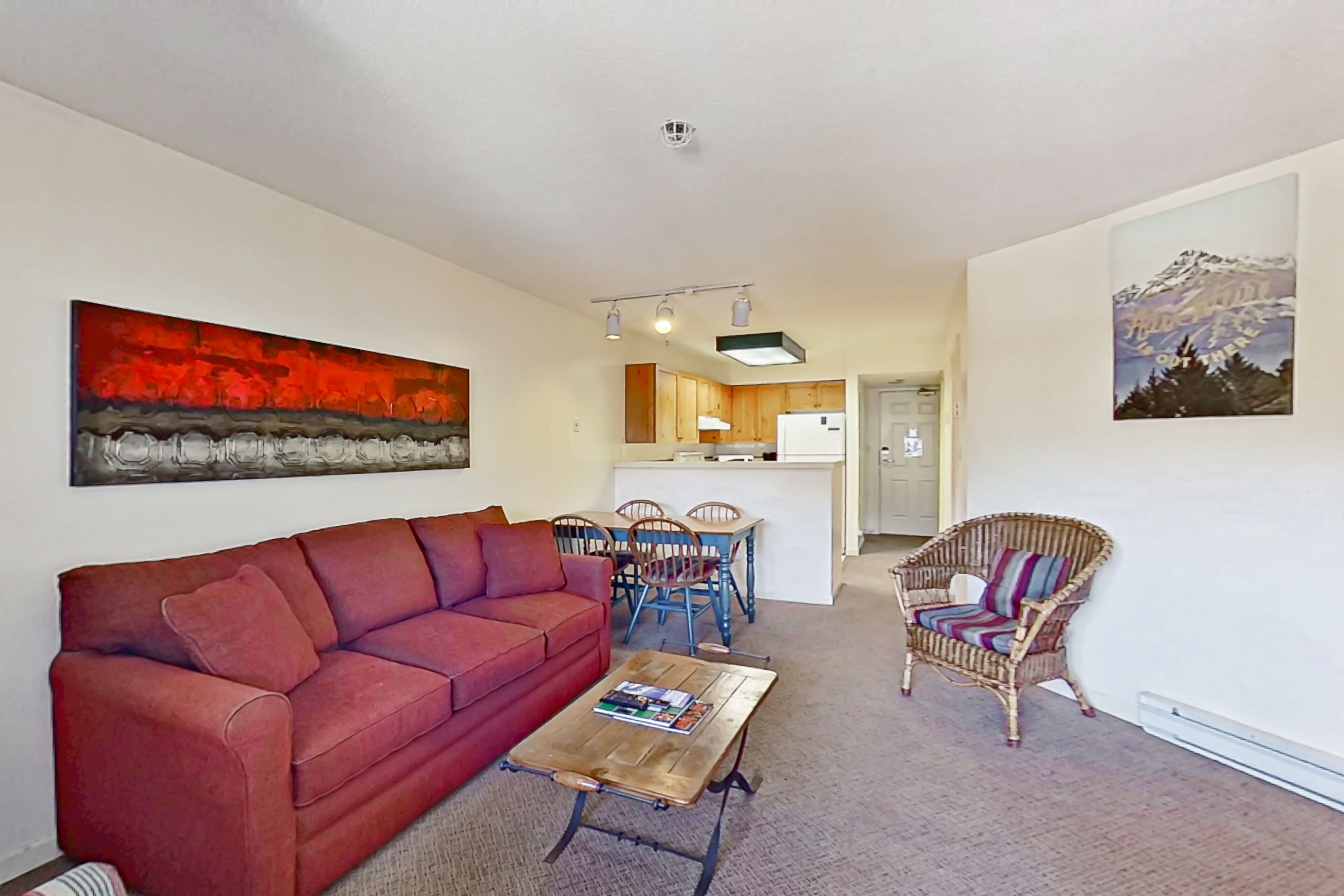 Marketplace Lodge #348 | Living area | TV