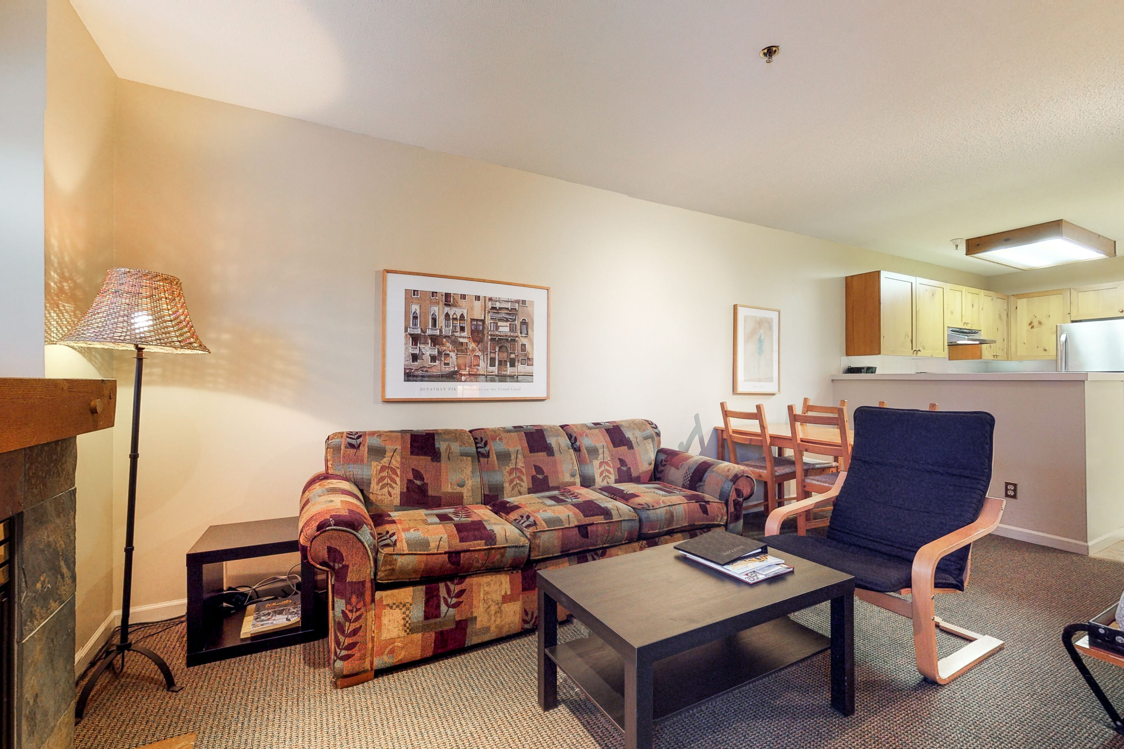 Marketplace Lodge #312 | Living area | TV