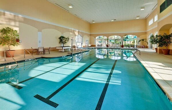 Indoor pool, outdoor pool