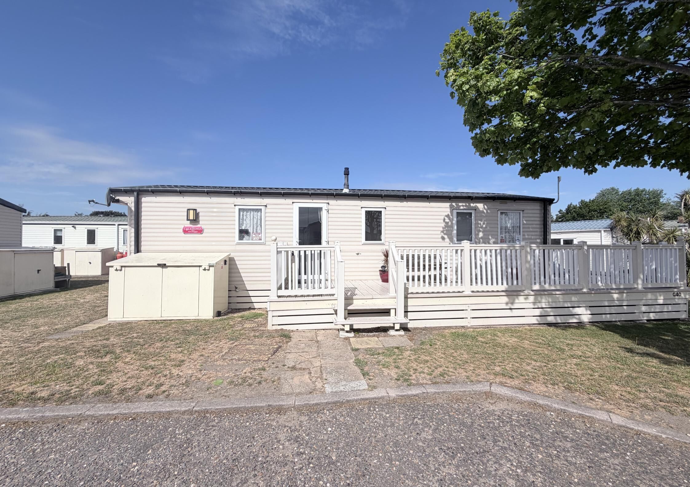 Escape to the serene Suffolk coast in this lovely 6 berth property located on Suffolk Sands Holiday Park for a relaxing UK getaway with 2cHolidays.