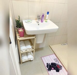Shower, bidet - Short- walking distance from the city center (Tirana)