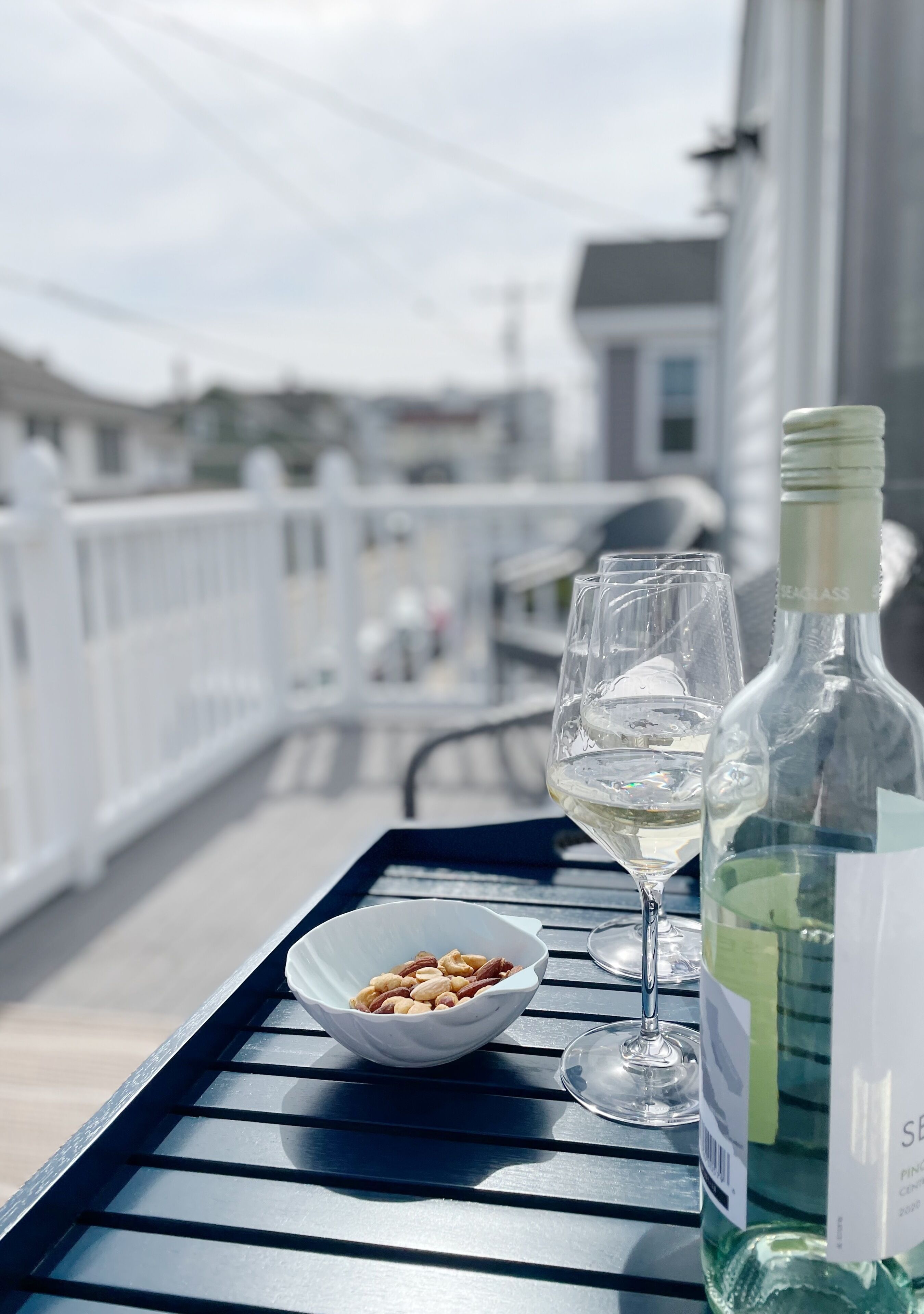 Enjoy the view from the front deck