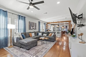 Smart-tv en een stereo