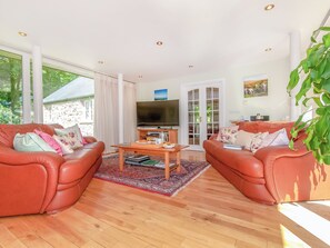 TV, fireplace, DVD player - 3 bedroom accommodation in Llanreithan, near Croesgoch (Llanreithan, near Croesgoch)