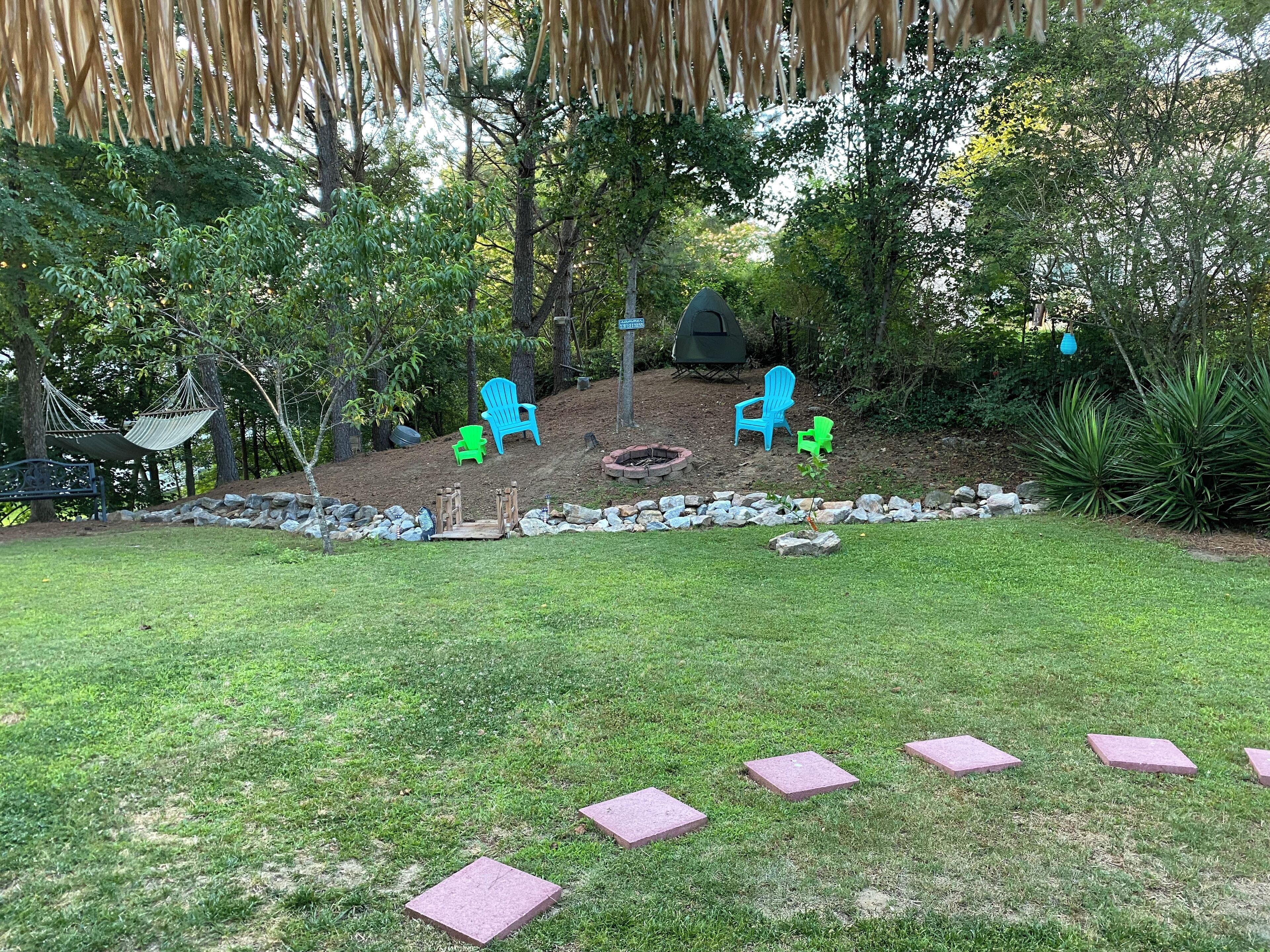 Overnattingsstedets uteområder