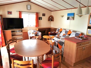 TV - Le Cocon des Dunes - Heated swimming pools (Brem-sur-Mer)
