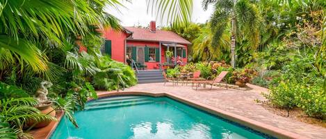 Außenpool, beheizter Pool