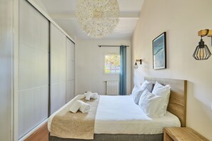 Huvila, 2 makuuhuonetta | Ilmainen Wi-Fi, vuodevaatteet