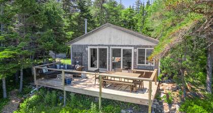 Take in the breathtaking views at our popular oceanside cottage with large deck.