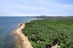 Beach - Take in the breathtaking views at our popular oceanside cottage with large deck. (Gouldsboro)