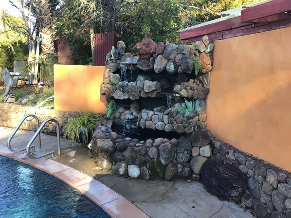 Outdoor pool, a heated pool - Converted Barn Overlooking Pool in the Heart of the Russian River Valley!Central (Forestville)