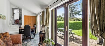 Spacious Teifi Valley barn for holidays near the Cardigan coast.