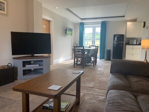 Smart TV - White Lea is a beautiful Dales Cottage recently transformed into a fantastic holiday home. (Richmond)