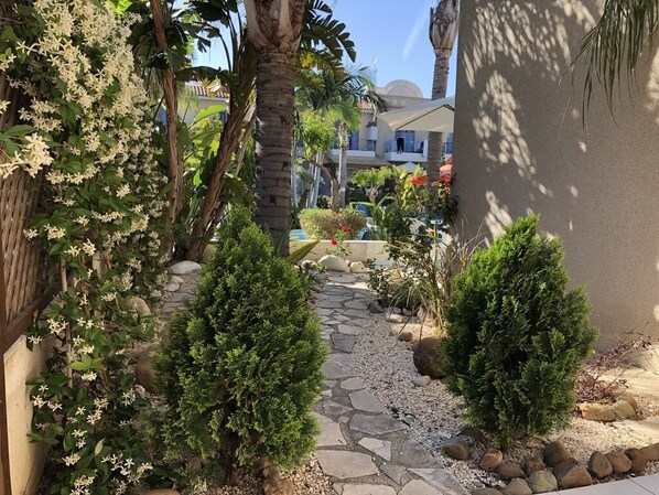 Jardines del alojamiento