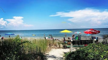 Vlak bij het strand, strandlakens