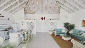 Smart TV, video games, books, stereo - Oceanview villa with private pool, 5 mins to beach (SeaFeathers)