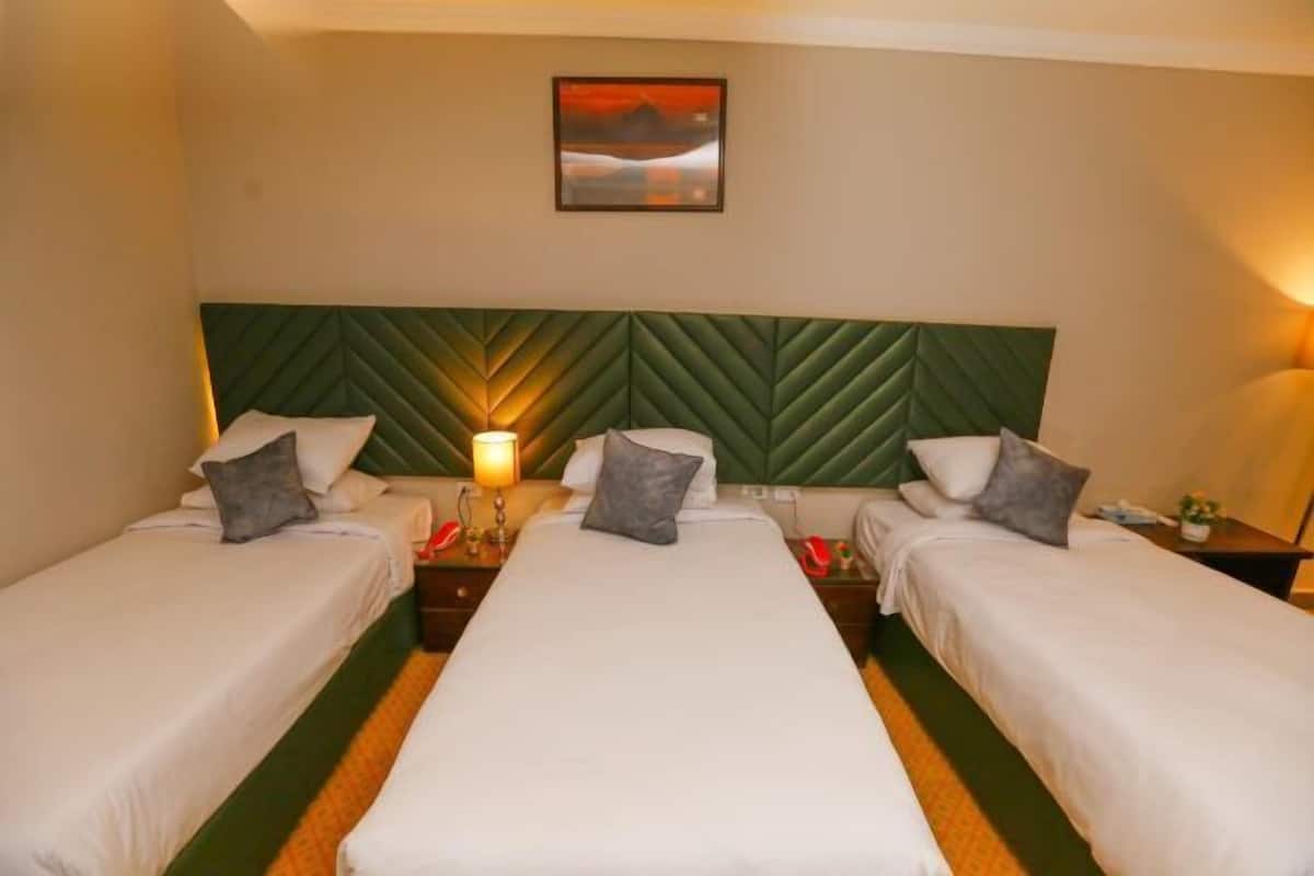 2 habitaciones, ropa de cama de alta calidad y edredón