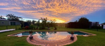 5acres, 5bdr, Hunter Valley Vineyards, Fireplace, Pool, Secluded, Nature views
