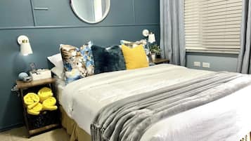 1 bedroom, iron/ironing board, travel cot, free WiFi