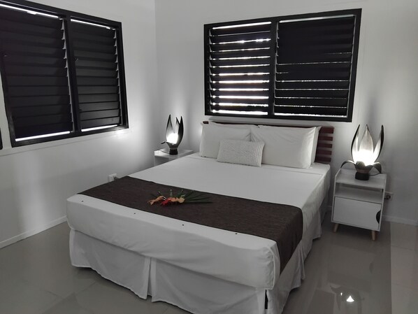 Villa ejecutiva | Ropa de cama hipoalergénica, wifi gratis y ropa de cama 