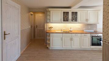 Kühlschrank, Ofen, Herdplatte, Geschirrspüler