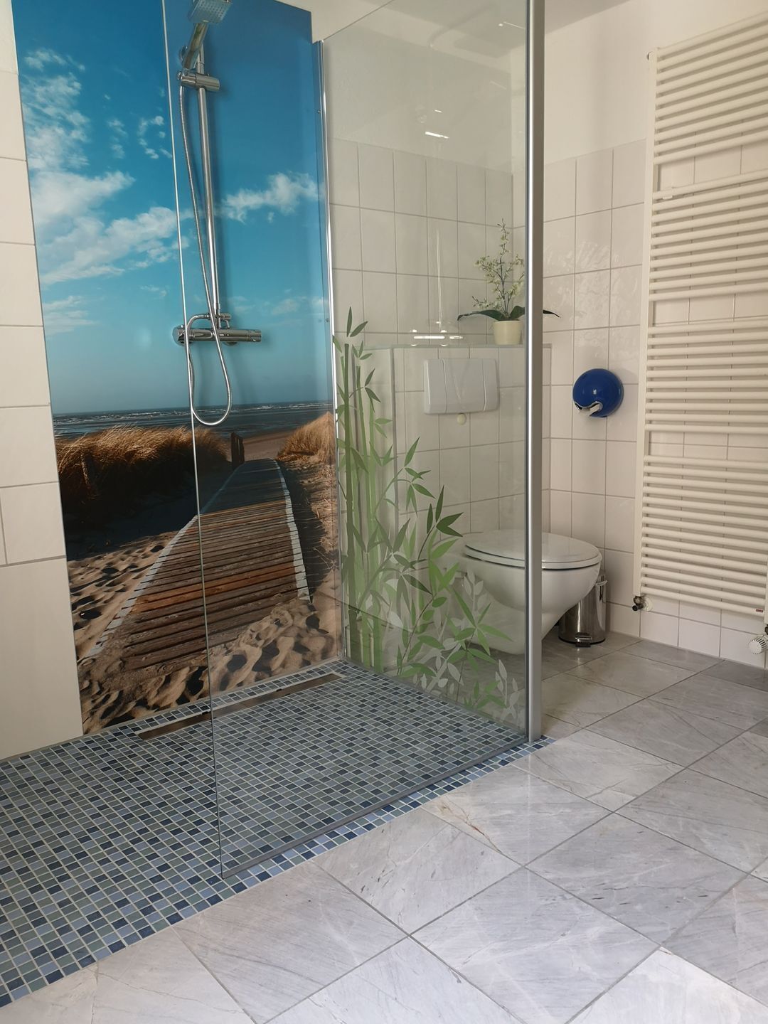 Dusche, Handtücher