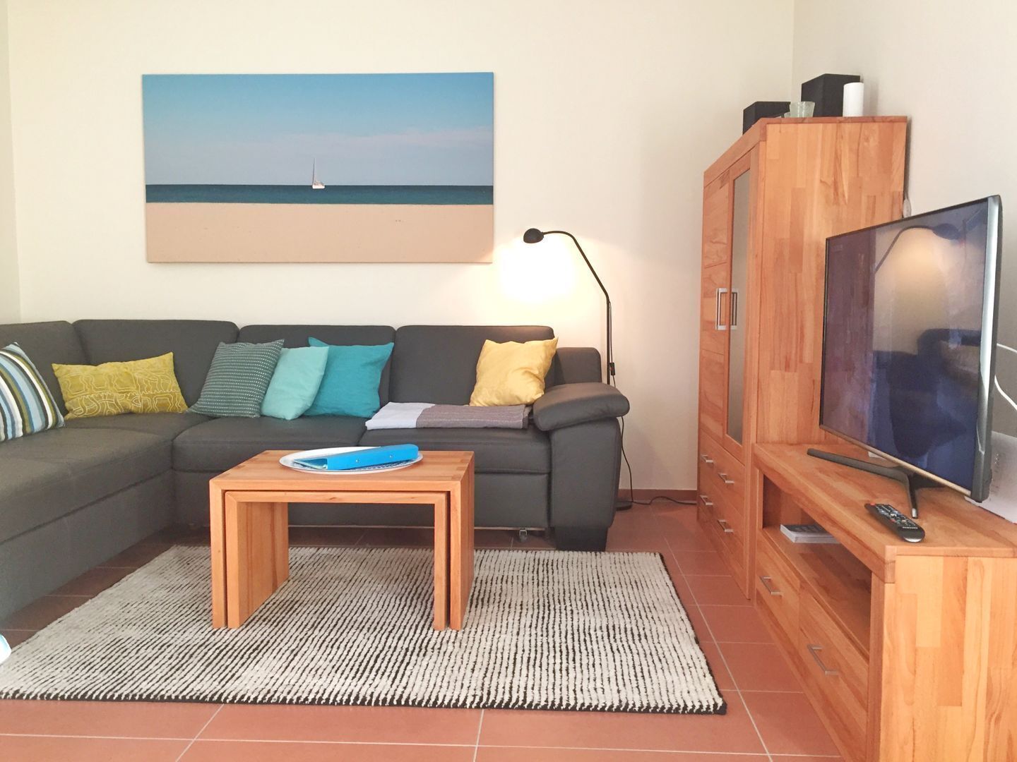 Fernseher, Stereoanlage