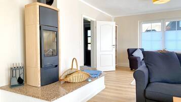 TV, DVD player, stereo