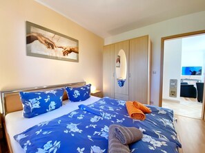 2 Schlafzimmer, WLAN, Bettwäsche