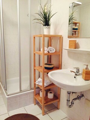 Dusche, Handtücher