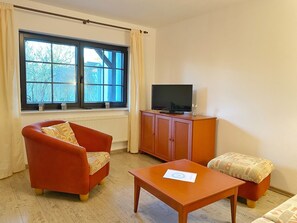 Télévision, table de tennis de table