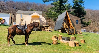 Unique & Dinamic Bell Tent at our Agritourism Farm