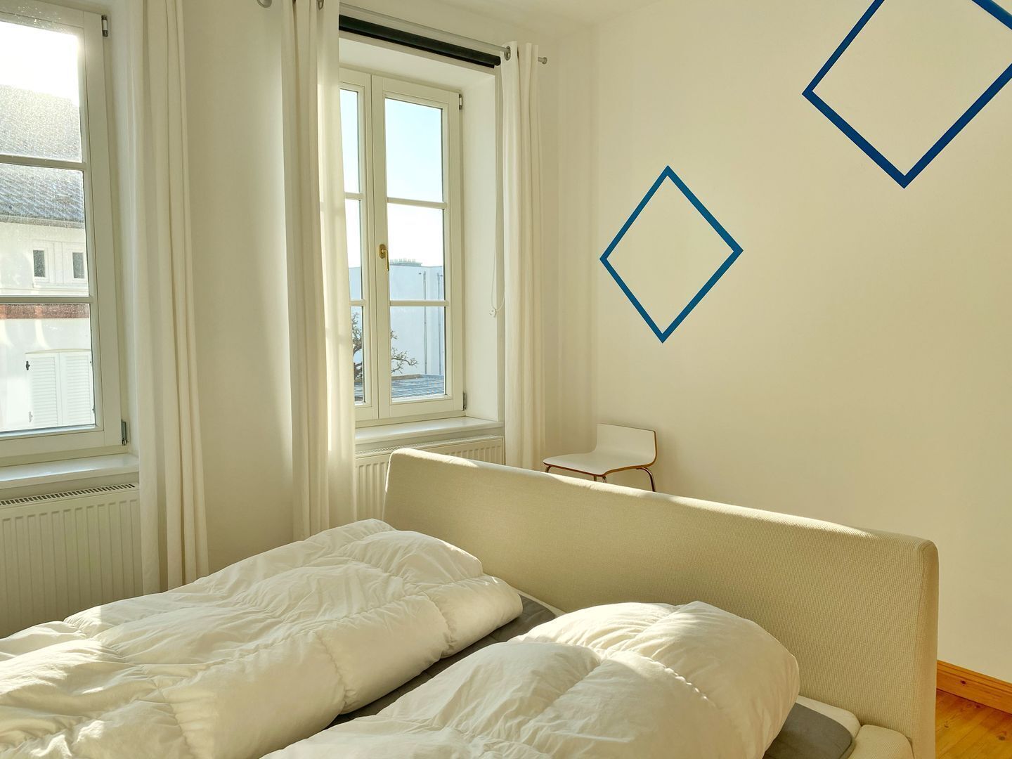 2 chambres, Wi-Fi, literie fournie