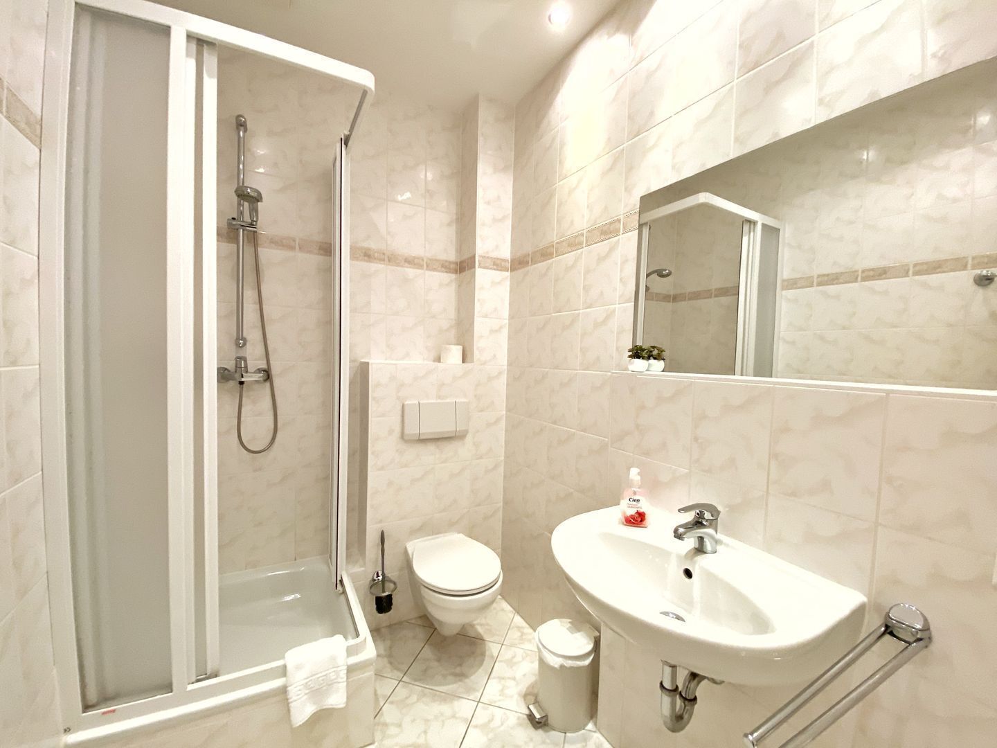Dusche, Handtücher