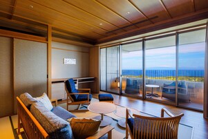 【温泉露天風呂付】ラグジュアリースイート 禁煙 | 部屋からの景観