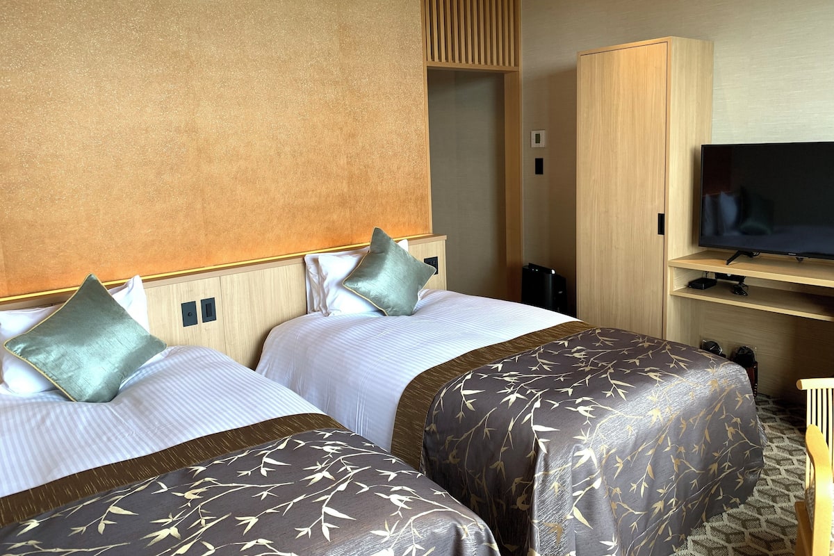 Quarto duplo superior, para não fumantes, vista para o oceano (With Shower Booth) | Wi-Fi de cortesia, roupa de cama