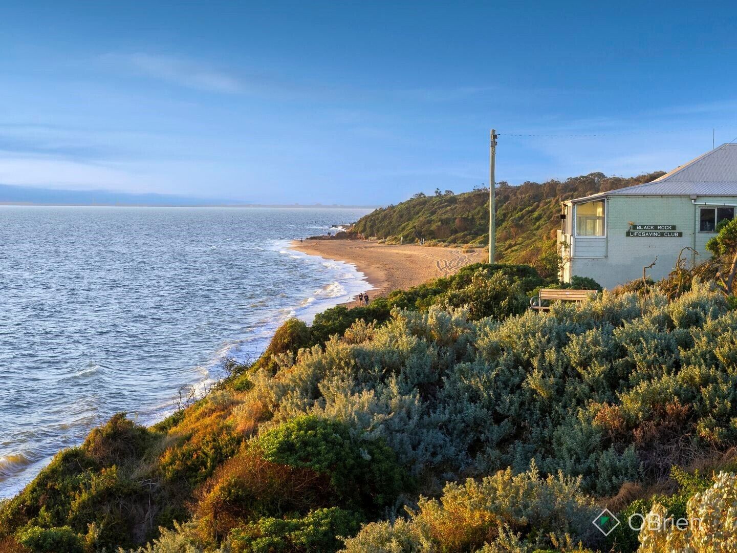 Soaking up the sun in Blackrock