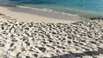 Vlak bij het strand