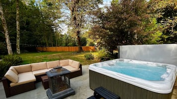 Bain à remous extérieur