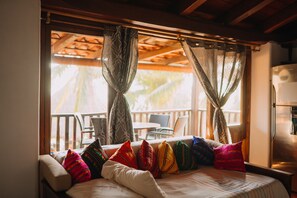 Mariposa Multi bed Suite | Living area - Tres Mujeres Hotel and Yoga Retreat (Troncones)